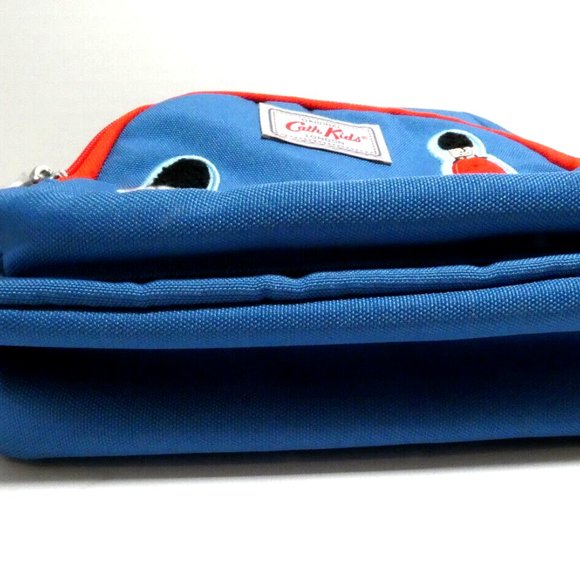 NWT Backpack Cath Kids London Tote Carrier Small Bag Blue Red Adjustable Straps - Picture 6 of 16